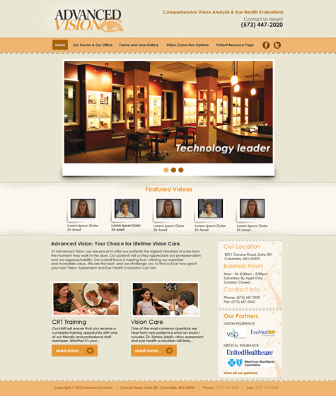 Websites: Advanced Vision