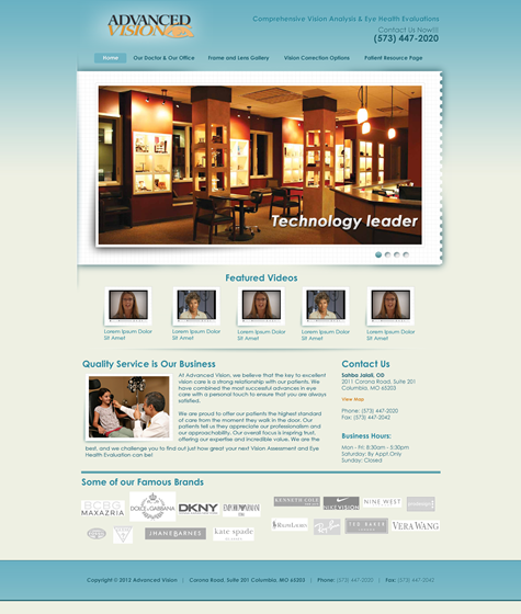 Websites: Advanced Vision